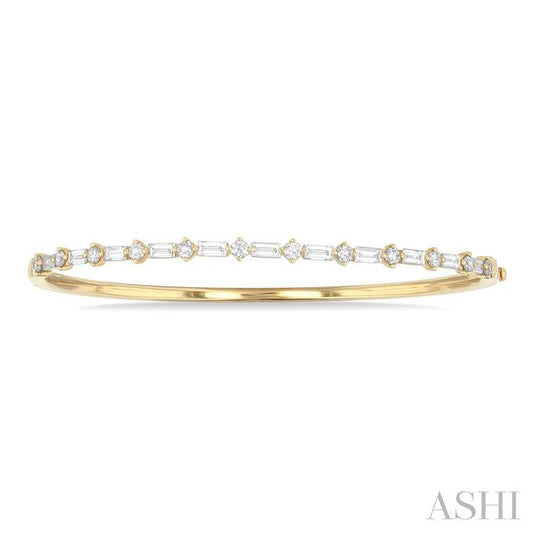 ASHI Diamond Fashion Bangle 798E0PPFGYG-1.25