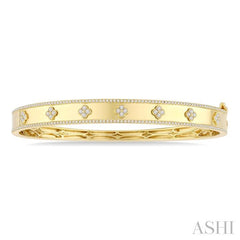 ASHI Clover Diamond Fashion Bangle 799FVPPFGYG