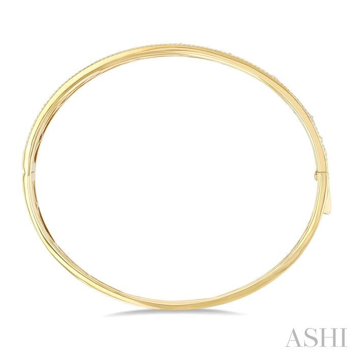 ASHI Clover Diamond Fashion Bangle 799FVPPFGYG