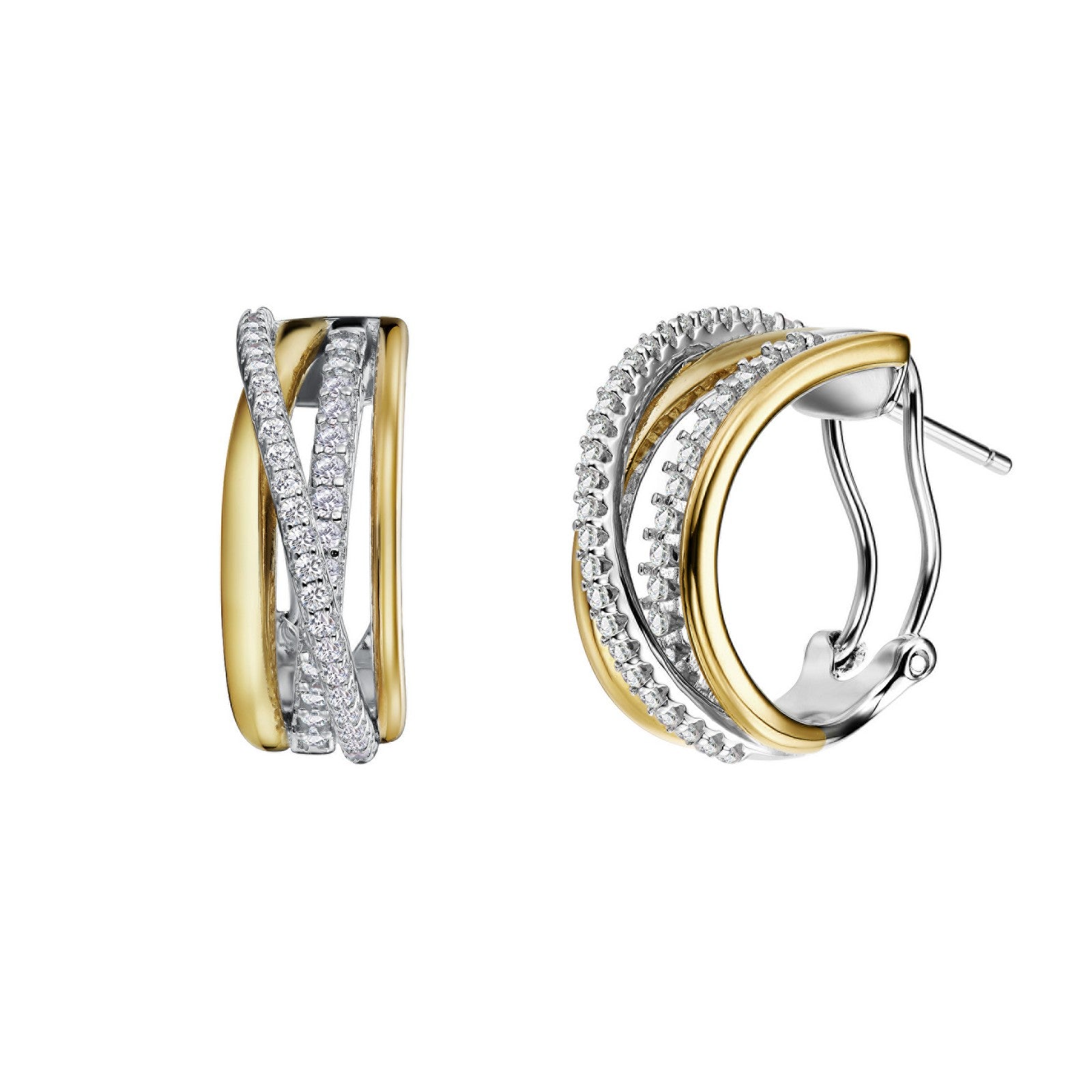 two-tone-crossover-earrings