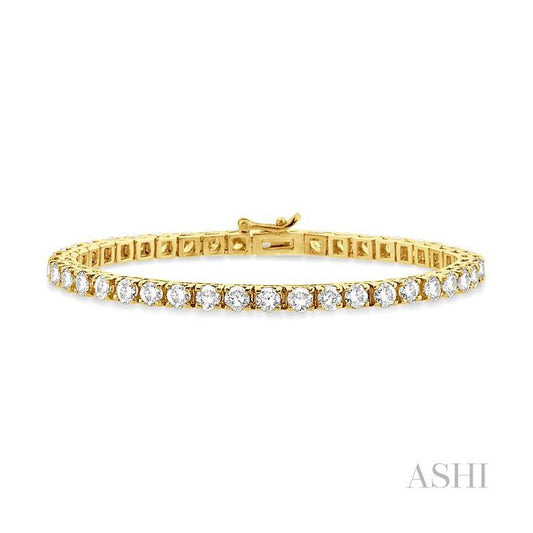 ASHI Diamond Tennis Bracelet 70169PPFGYG