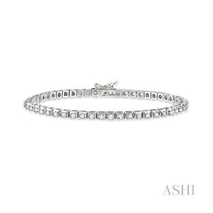ASHI Diamond Tennis Bracelet 70162PPFGWG