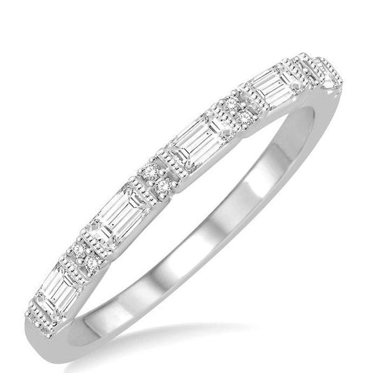 Parkplace Jewelers Baguette Diamond Wedding Band 33125PPFHWG
