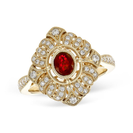 Parkplace Jewelers 14KT Gold Ladies Diamond Ring A309-12215