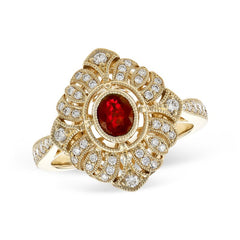 Parkplace Jewelers 14KT Gold Ladies Diamond Ring A309-12215