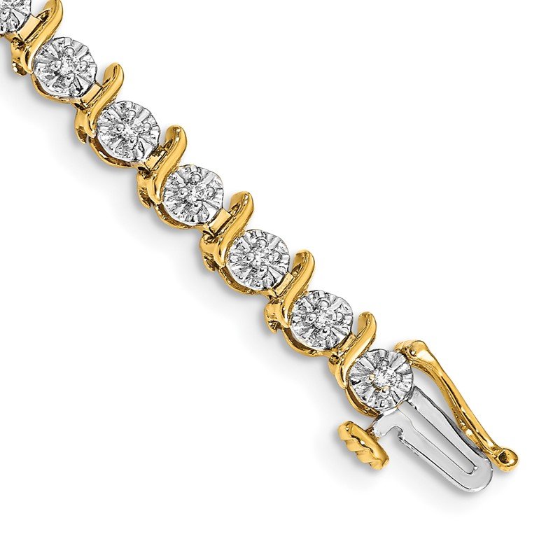 Quality Gold 14k Diamond Bracelet BM4642-038-YA