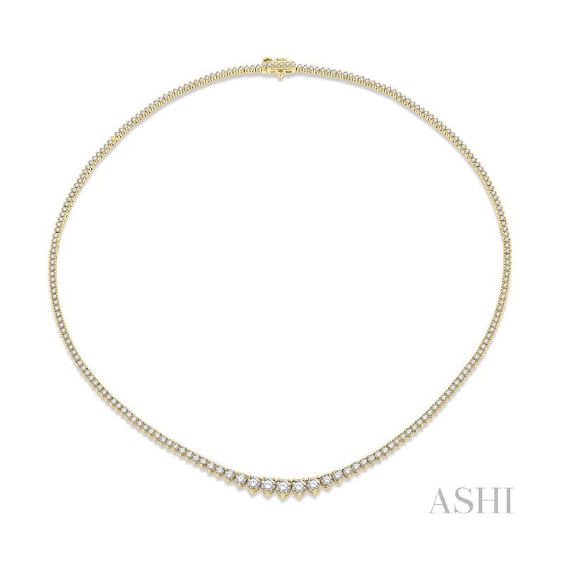 ASHI Riviera Diamond Necklace 992J5PPFGNKYG