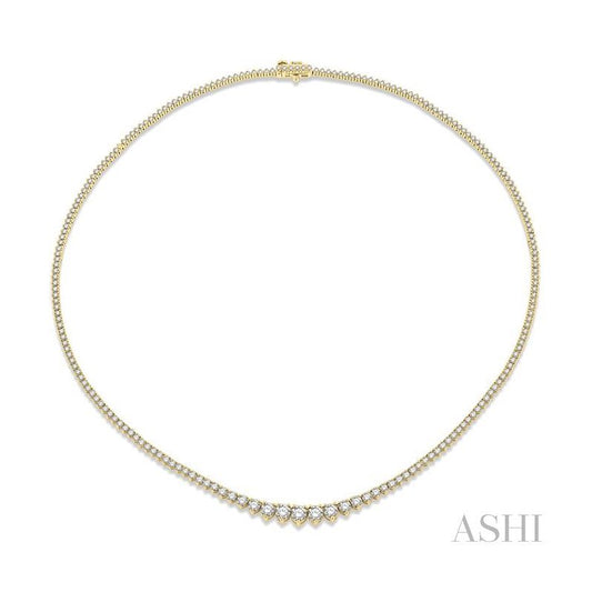 ASHI Riviera Diamond Necklace 992J5PPFGNKYG