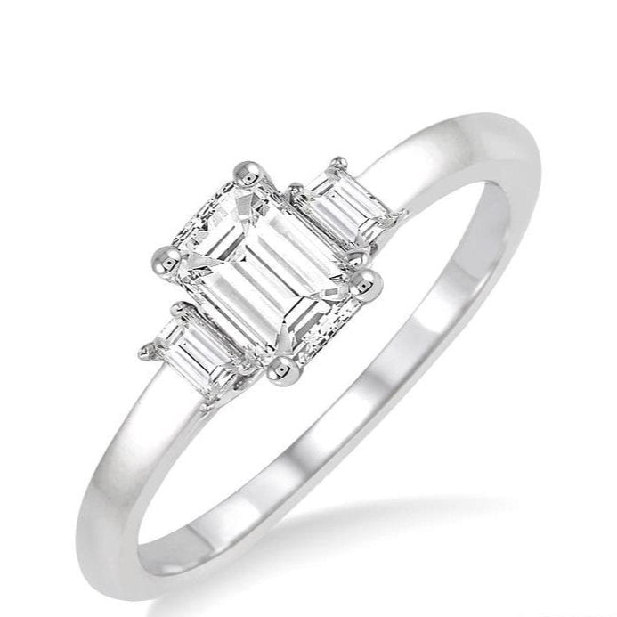 Parkplace Jewelers Emerald Shape Diamond Engagement Ring 253L3PPFVWG-LE
