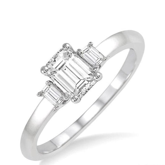 Parkplace Jewelers Emerald Shape Diamond Engagement Ring 253L3PPFVWG-LE
