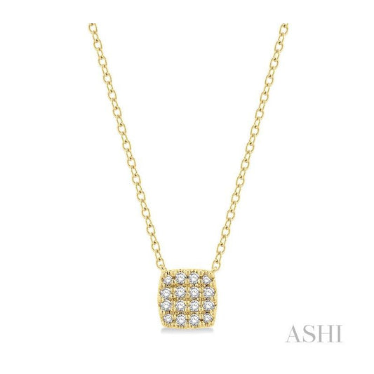 ASHI Petite Diamond Fashion Pendant 647A8PPFSPDYG