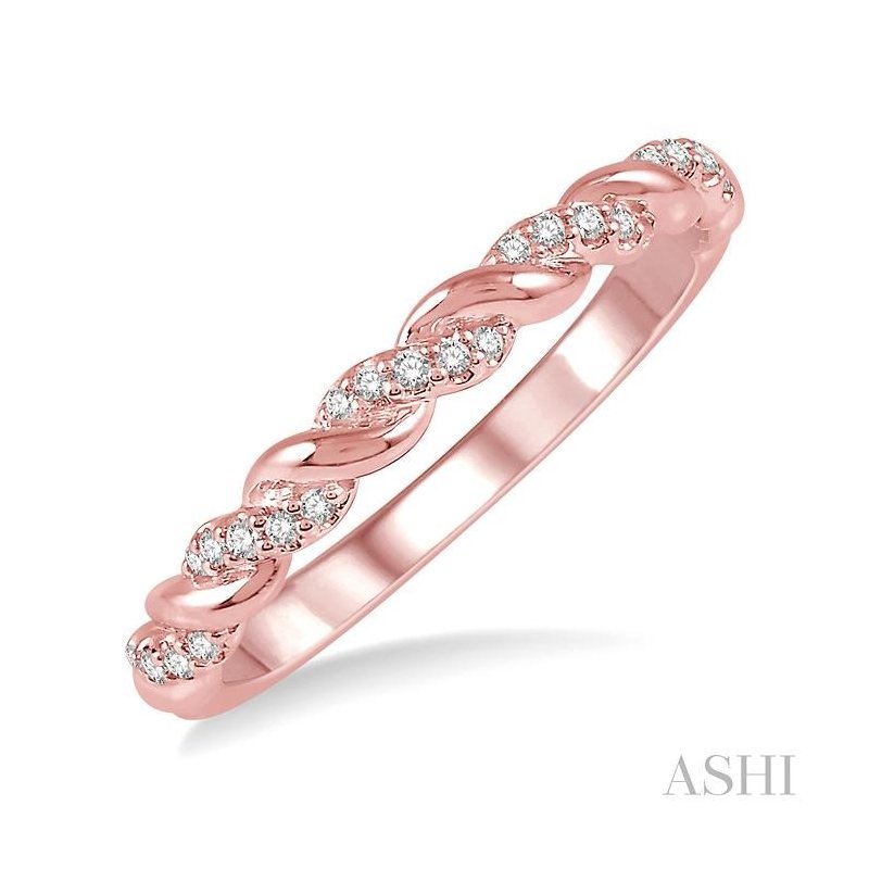 ASHI Stackable Diamond Wedding Band 33228PPFHPG