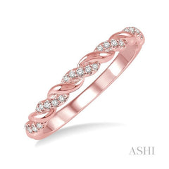 ASHI Stackable Diamond Wedding Band 33228PPFHPG