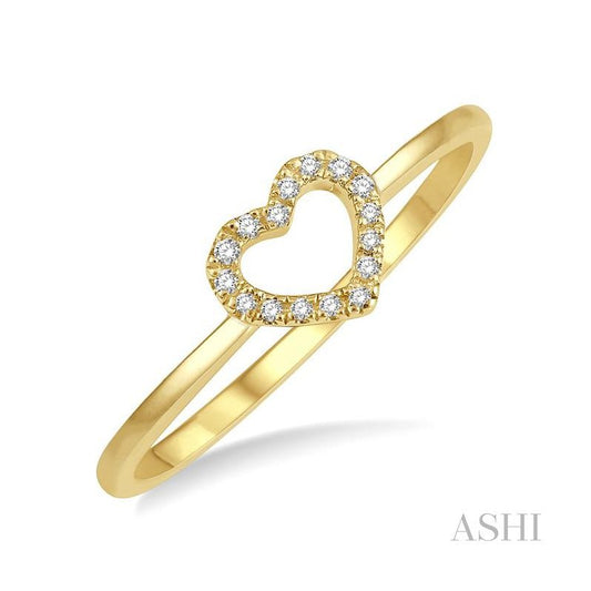ASHI Heart Shape Diamond Fashion Ring 327A9PPTSYG