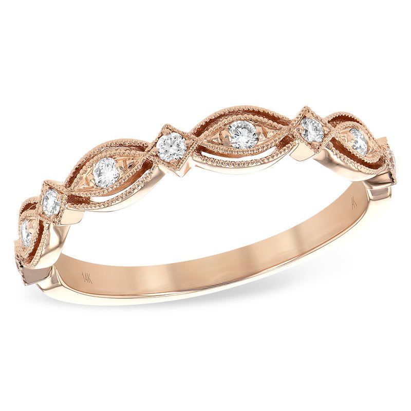Allison Kaufman 14KT Gold Ladies Wedding Ring H226-36796