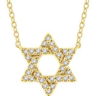 Parkplace Jewelers Star Of David Petite Diamond Fashion Pendant 649N8PPTSPDYG