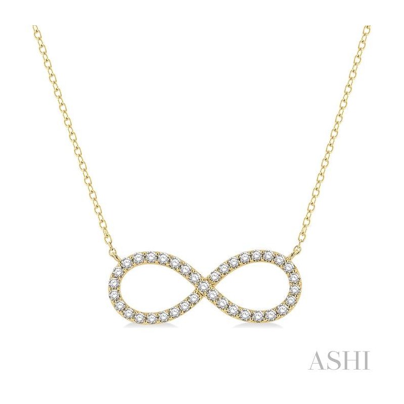 ASHI Infinity Diamond Pendant 994J1PPFGNKYG