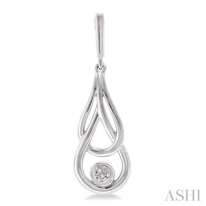 ASHI Silver Diamond Fashion Earrings 86069PPSSSLER