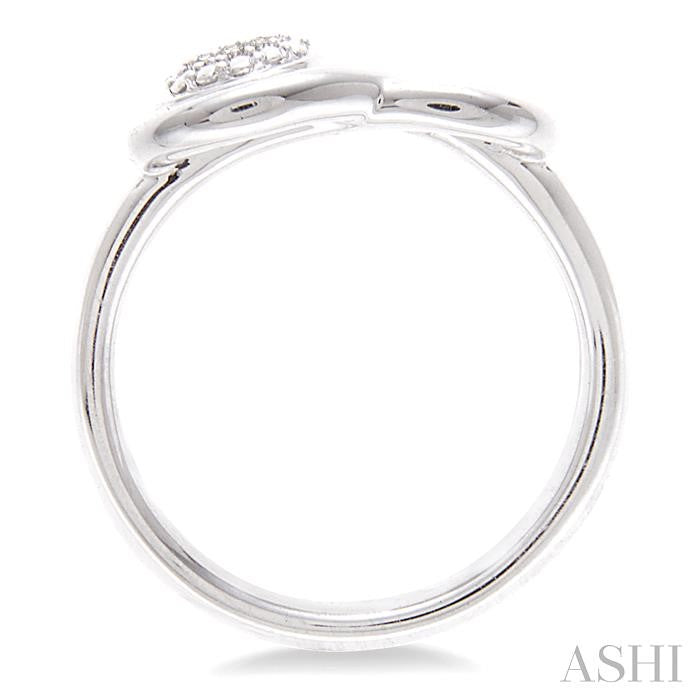 ASHI Silver Round Shape Diamond Ring 86139PPSSSLRG