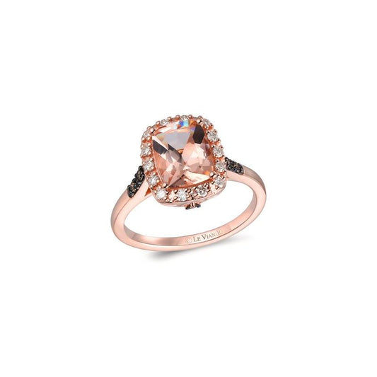 Le Vian 14K Strawberry Gold® Peach Morganite™ 1 1/2 cts. Ring TRTP 30B