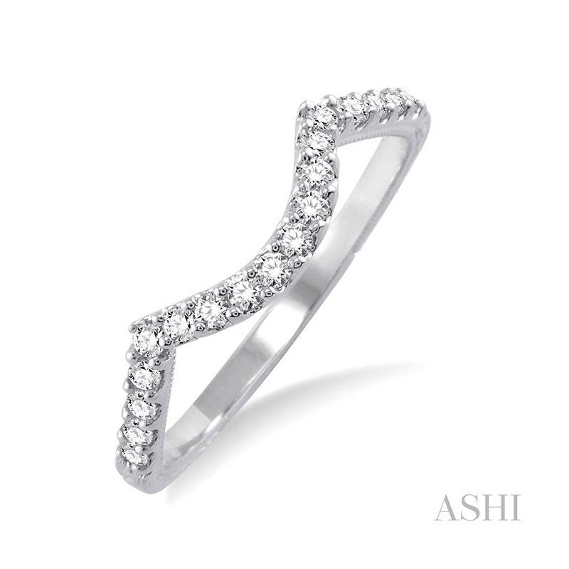 ASHI Diamond Wedding Band 24856PPFVWG-WB