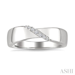 ASHI Silver Diamond Ring 888A9PPSSSLRG