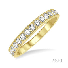 ASHI Diamond Wedding Band 33333PPFGYG