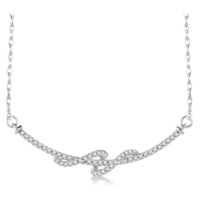 Parkplace Jewelers Swirl Diamond Fashion Necklace 98526PPTSPDWG