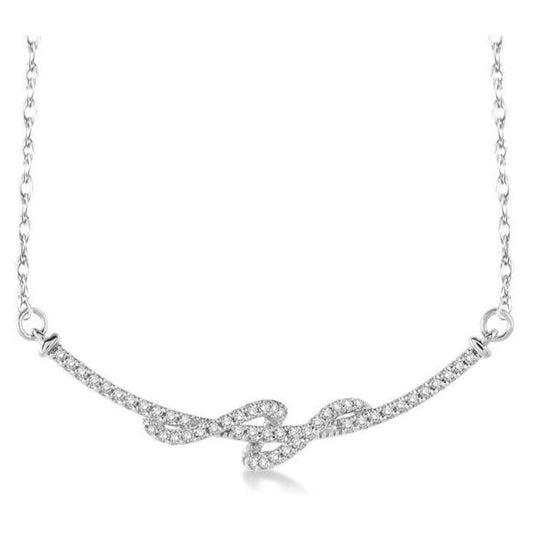 Parkplace Jewelers Swirl Diamond Fashion Necklace 98526PPTSPDWG