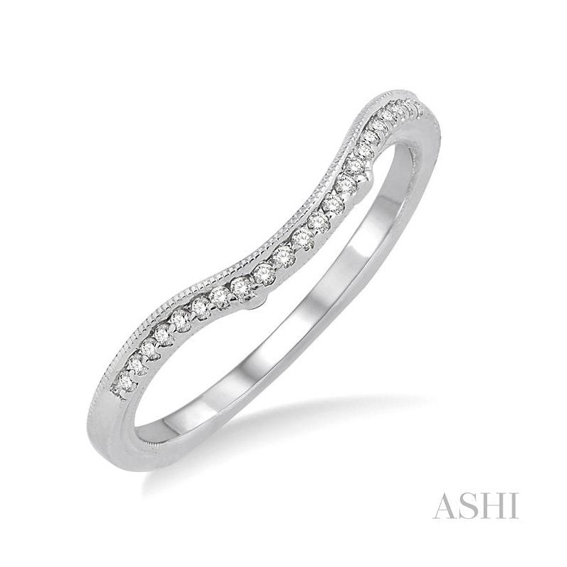 ASHI Diamond Wedding Band 19388PPFVWG-WB