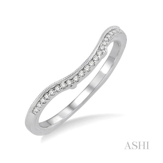 ASHI Diamond Wedding Band 19388PPFVWG-WB