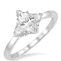 Parkplace Jewelers Marquise Shape Diamond Engagement Ring 252L2PPFHWG-LE-MQ