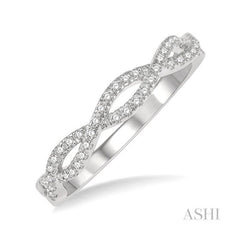 ASHI Swirl Diamond Fashion Ring 359A7PPFHWG