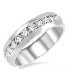 Parkplace Jewelers Channel Set Men'S Diamond Band 38621PPFGWG