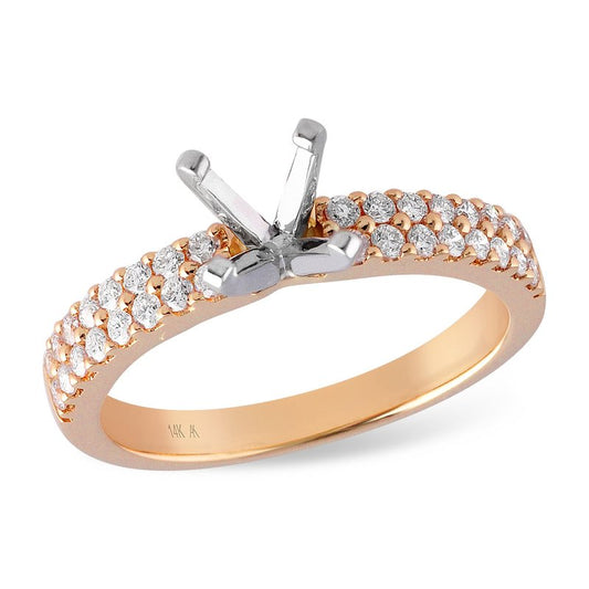Parkplace Jewelers 14KT Gold Semi-Mount Engagement Ring L220-94996