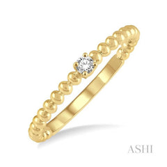 ASHI Stackable Petite Diamond Fashion Ring 385G9PPTGYG