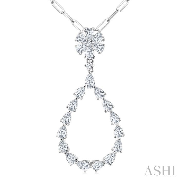 ASHI Pear Shape Diamond Fashion Pendant 913G0PPFGPDWG-1.85