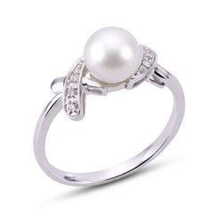 Imperial Partners 14KT White Gold Freshwater Pearl Ring 914512/WH