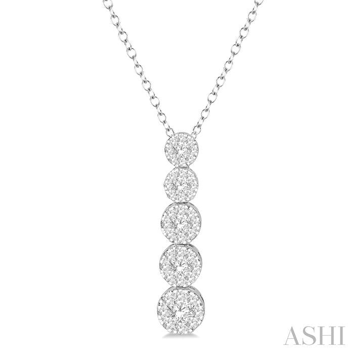 ASHI Lovebright Essential Journey Diamond Pendant 914B3PPFGPDWG