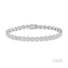 ASHI Lovebright Essential Diamond Tennis Bracelet 73225PPFGWG