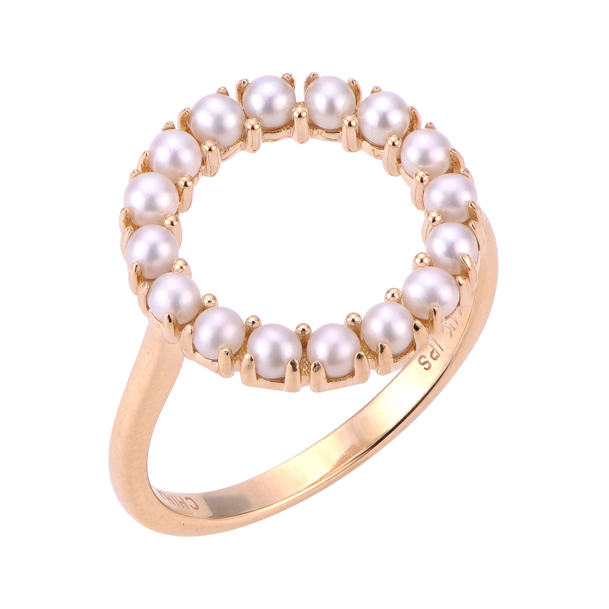 Imperial Partners 14KT Yellow Gold Freshwater Pearl Ring 917124/FW-7