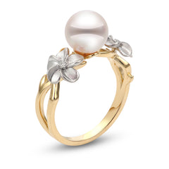 Parkplace Pearls 14KT Yellow & White Gold Akoya Ring 918396/HL