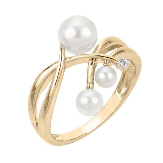 Imperial Partners 14KT Yellow Gold Freshwater Pearl Ring 919653/FW-7