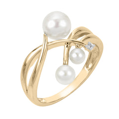 Imperial Partners 14KT Yellow Gold Freshwater Pearl Ring 919653/FW-7