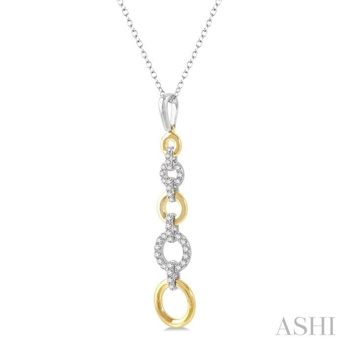 ASHI Diamond Link Pendant 920A6PPFHPDWY