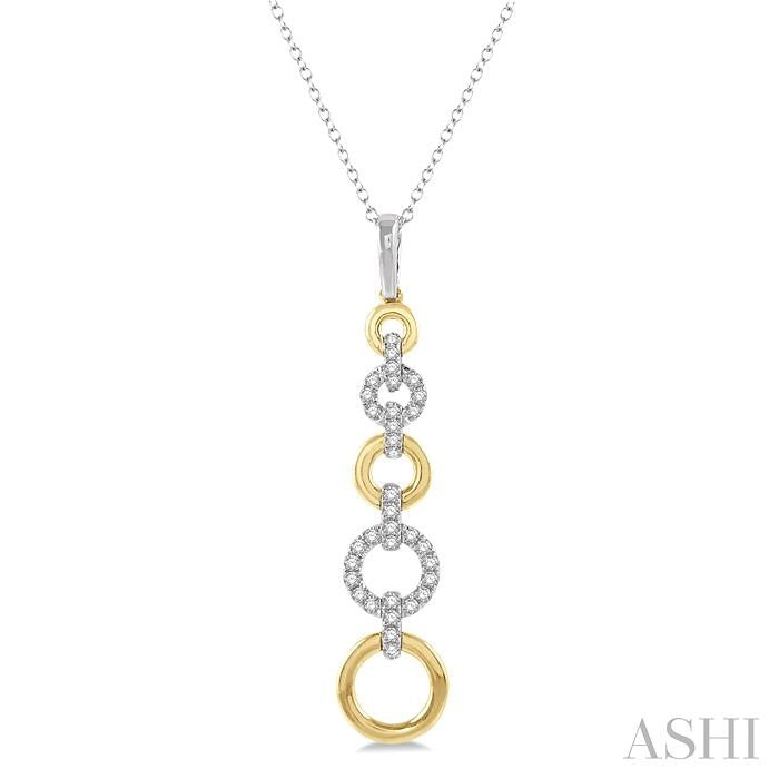 ASHI Diamond Link Pendant 920A6PPFHPDWY