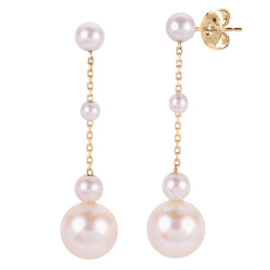 Parkplace Pearls 14KT Yellow Gold Freshwater Pearl Earring 921183/FWAA
