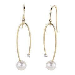 Parkplace Pearls 14KT Yellow Gold Freshwater Pearl Earring 921252/FWAA