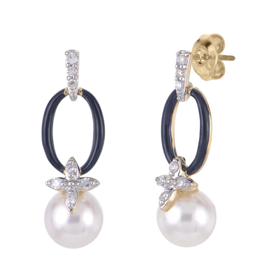 Parkplace Pearls 14KT Yellow Gold Freshwater Pearl Earring 921967/FWAA