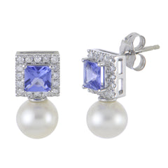 Parkplace Pearls 14KT White Gold Freshwater Pearl Earring 921996/FWAA